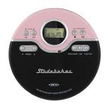 Studebaker Personal CD Player with FM Radio, 60 Second ASP and Earbuds (SB3703)