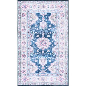 Martha Stewart Traditional MSRW196 Machine Washable Skid Resistant Power Loomed Indoor Rugs - 1 of 4