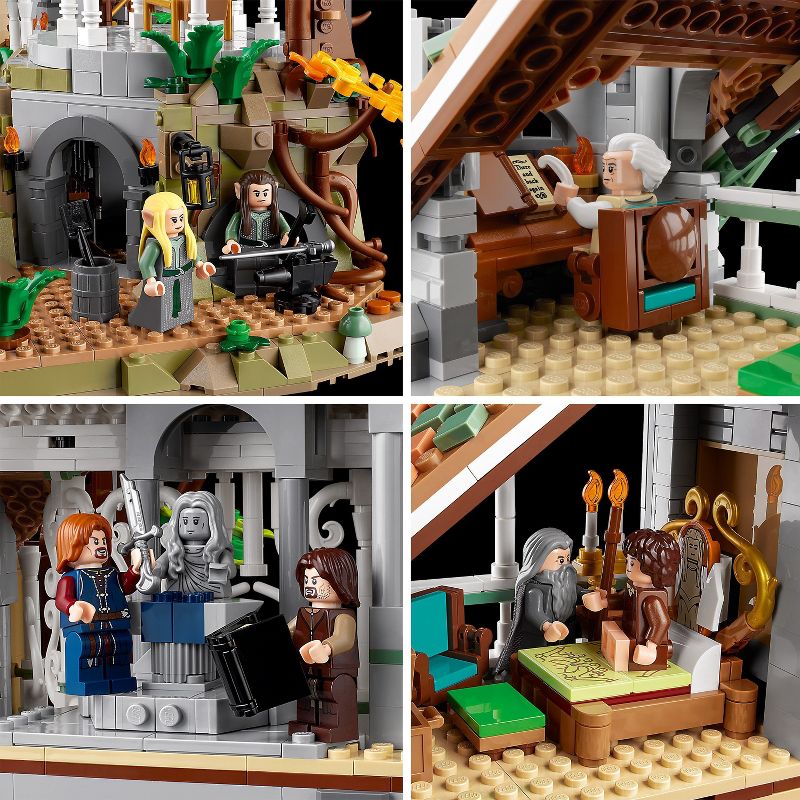 LEGO Icons THE LORD OF THE RINGS: RIVENDELL Building Kit 10316, 5 of 8