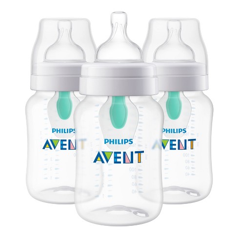 Philips Avent Anti Colic Bottle With Airfree Vent 9oz 3pk Target