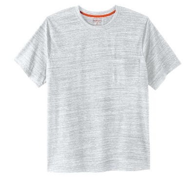 Boulder Creek by KingSize  Heavyweight Longer-Length Pocket Crewneck T-Shirt