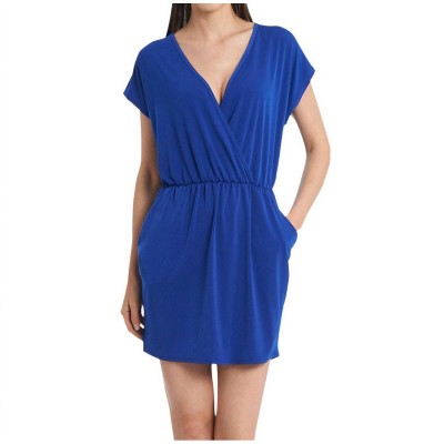 Women's Quintessential V-Neck Surplice Cover-Up Dress - Jordan Taylor