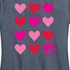 Women's - Barbie - Heart Grid Short Sleeve Graphic T-Shirt - 2 of 4