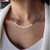 Necklaces for Women, Dainty Herringbone Choker Chain Gift Simple and Fashionable, Suitable for Daily Wear - 2 of 4