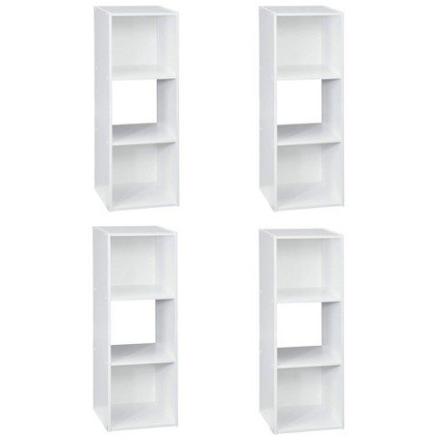 ClosetMaid 3-Cube Decorative Storage Organizer - White