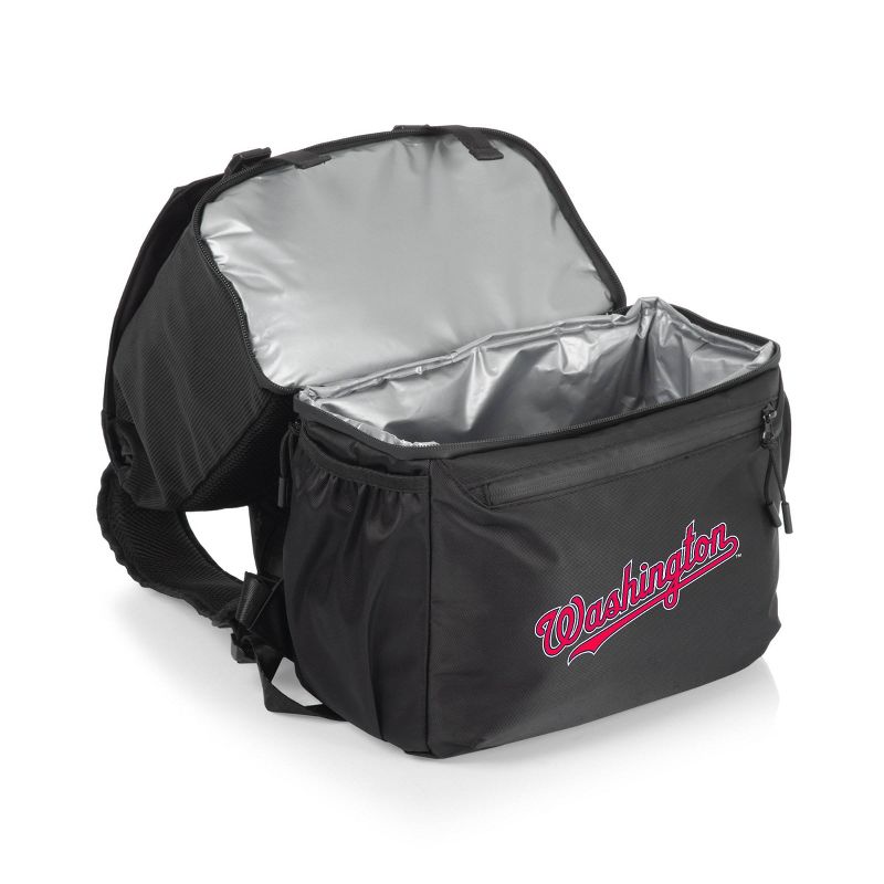 MLB Washington Nationals Tarana Backpack Soft Cooler - Carbon Black, 2 of 6