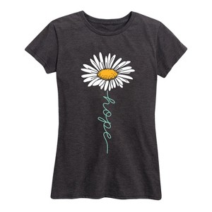 Women's - Instant Message - Hope Daisy Short Sleeve Graphic T-Shirt - 1 of 4