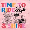 Girls' - Disney - Time To Ride and Shine Shirt Tail Raglan Graphic T-shirt - 2 of 3