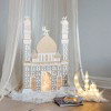Ramadan Countdown Calendar With Drawer Box,Wooden Castle Calendar Cabinet For Farmhouse Tables Bookshelve Multi Functional Cabinet Decoration - 2 of 4