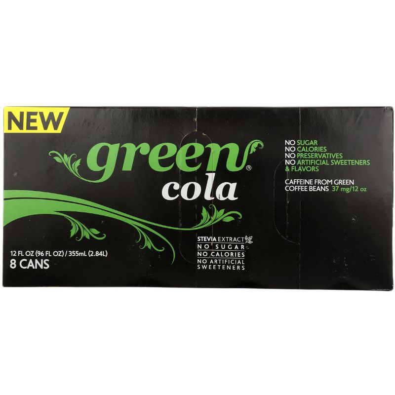 Green Cola - Case of 3/8 pack, 12 oz, 2 of 3