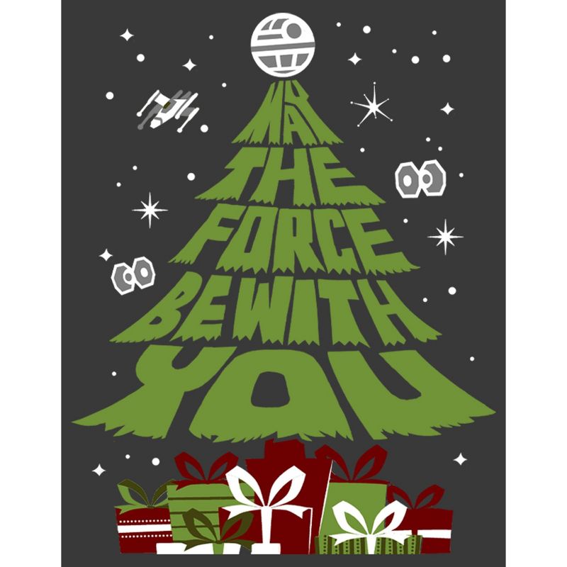 Women's Star Wars May the Christmas Gifts Be With You T-Shirt, 2 of 4