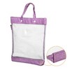 Unique Bargains Nylon Mesh Transparent Document Bag with Handle 13.4" x 11.6" - 3 of 4