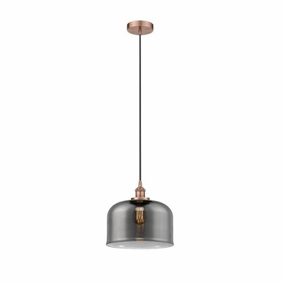 Bell - 1 Light Mini Pendant In Industrial Style-11.75 Inches Tall and 12 Inches Wide