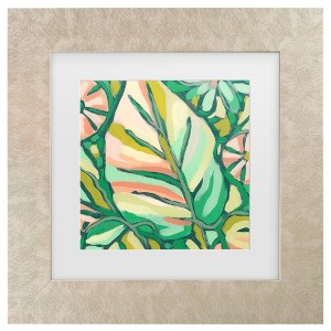 Trademark Fine Art - June Erica Vess  Candy Tropicals Iii Matted Framed Art - 1 of 4