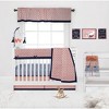 Bacati - Olivia Coral/Navy Musical Mobile - 4 of 4