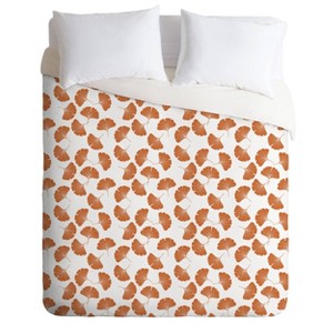Little Arrow Design Co Ginkgo Leaves Comforter Set - Deny Designs - 1 of 4