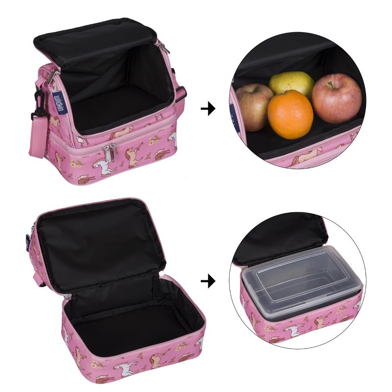 Wildkin Two Compartment Lunch Bag for Kids, 6 of 11