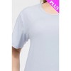Slickblue Women's Plus Size Short Sleeve Tee, Soft Stretch Fit, Classic Round Neck, 10 Color Options, Size 1XL-3XL - 4 of 4