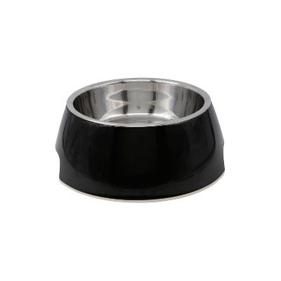 black dog bowl