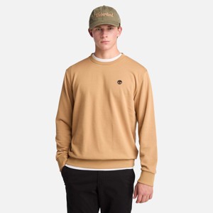 Timberland Men's Oyster River Chest Logo Loopback Crew Neck Sweatshirt - 1 of 3