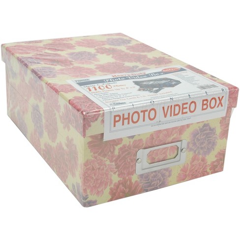 Pioneer Photo Storage Box-4.5X8X11.5 Assorted Designs