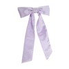 Unique Bargains Satin Bow Ribbon Duckbill Hair Clips Hairdo Clip 1 Pc - 4 of 4