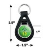 Elf Movie Son Of A Nutcracker! Black Leather Keychain - 4 of 4