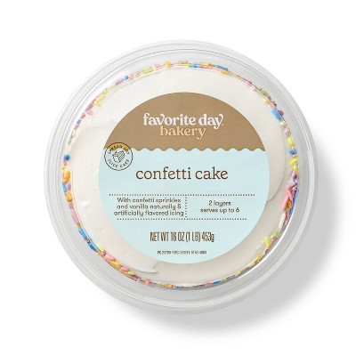 Confetti Celebration Cake - 16oz - Favorite Day™