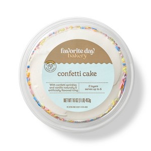 Confetti Celebration Cake - 16oz - Favorite Day™ - 1 of 3