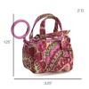 Vera Bradley Women's Outlet Cotton Essential Duffel Bag Charm - 3 of 3