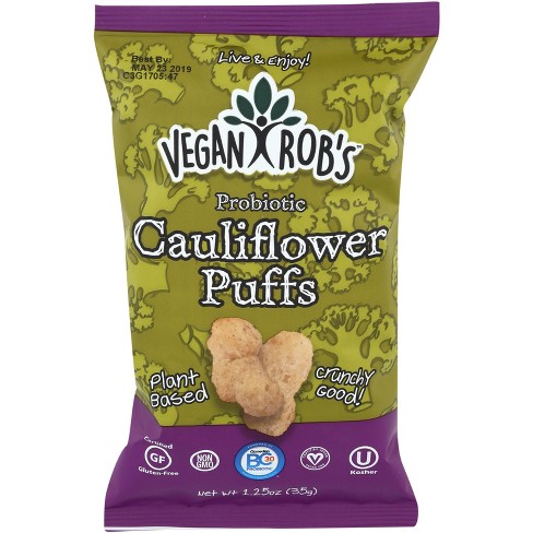 Vegan Rob's Cauliflower Puffs - Case Of 24 - 1.25 Oz : Target