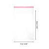 Unique Bargains Waterproof with Hole Clear Self Sealing Bags 100 Pcs - 4 of 4