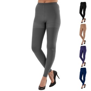 Absolute Support Women’s 20–30mmHg Firm Graduated Compression Leggings – Medical Support for Circulation, Varicose Veins, A717VV - 1 of 4