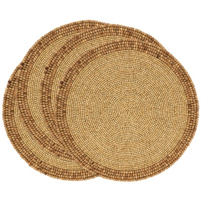 Saro Lifestyle Beaded Placemat, 14