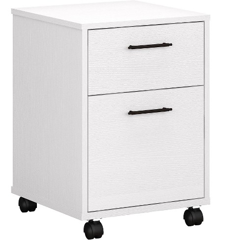 Bush Furniture Key West 2 Drawer Vertical File Cabinet Letter Pure White Oak 15 75 Kwf116wt 03 Target