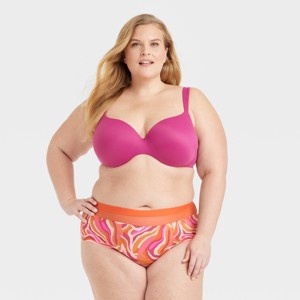 Women's Invisible Edge Briefs Underwear with Mesh - Auden™ - 1 of 3