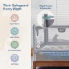 Motherly Haven Bed Rail for Toddlers Bed Rails Guard for Queen Size Bed, Adjustable Height & Secure Safety Queen Size Bed Rails - (3 Sides) - 3 of 4