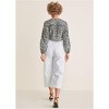 VENUS Womens Linen Long Sleeve Blouse - 2 of 4