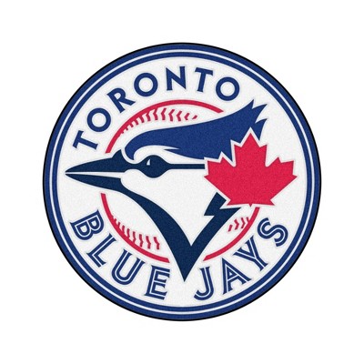 MLB Toronto Blue Jays 27"x27" Roundel Rug - White