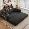 78.8" Compression Sofa,Convertible Floor Sofa Bed-with Pillow Back Support Armrest, Comfy Futon Couch Sleeper Bed, for Living Room, Bedroom - 3 of 4
