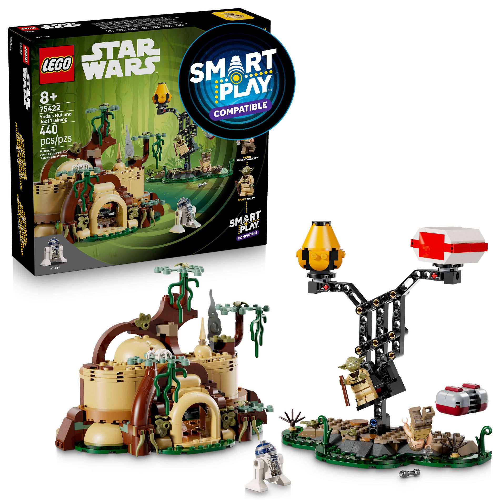 LEGO Star Wars SMART Play: Yoda’s Hut and Jedi Training 75422