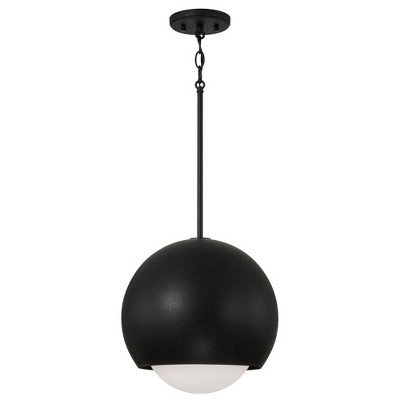 Capital Lighting Dolby 1 - Light Pendant in  Black Iron
