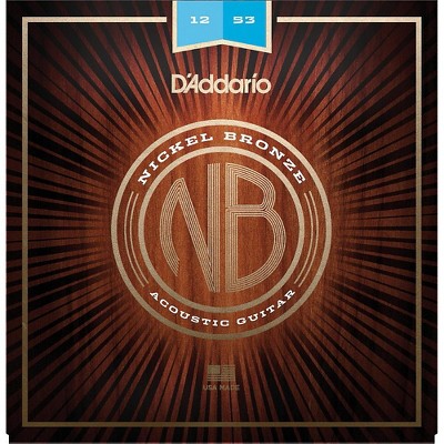 D'Addario NB1253 Nickel Bronze Light Acoustic Strings