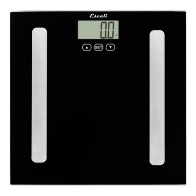 Body Analyzing Bathroom Scale Black - Escali