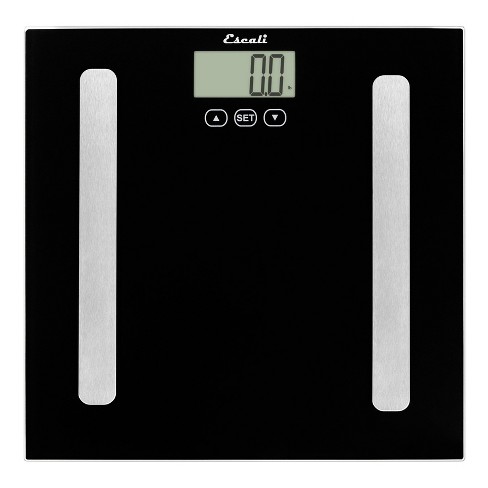 Digital Bathroom Scale in Black