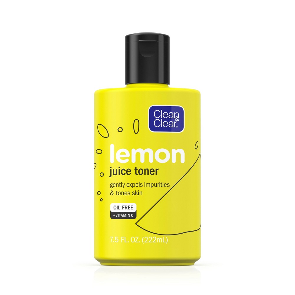 Upc Clean Clear Alcohol Free Lemon Juice Facial Toner 7 5 Fl Oz Upcitemdb Com