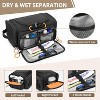 Toiletry Bag Men Waterproof Foldable Hanging Compact Large Women Men, Cosmetic Organizer - 2 of 4