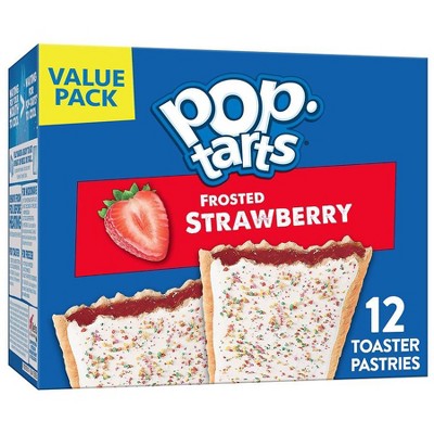 Pop Tarts Toaster Pastries Frosted Strawberry, 20.3 oz