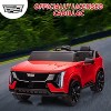Ride on Car for Kids, 2 Seater 24V Licensed Cadillac Electric Car Toy Toddlers Battery Powered Ride on Truck - 4 of 4