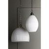 Mitzi Hillary 1 - Light Pendant in  Aged Brass Opal Glossy Shade - 3 of 4